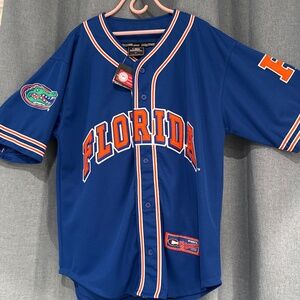 UF Florida Gator Baseball Jersey - Blue